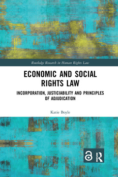Couverture de l’ouvrage Economic and Social Rights Law