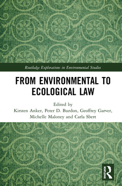 Couverture de l’ouvrage From Environmental to Ecological Law
