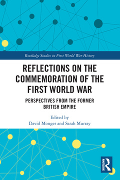 Couverture de l’ouvrage Reflections on the Commemoration of the First World War