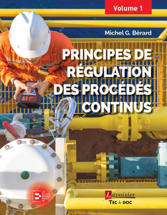 Cover of the book Principes de régulation des procédés continus (volume 1)
