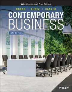 Couverture de l’ouvrage Contemporary Business