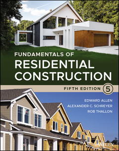 Couverture de l’ouvrage Fundamentals of Residential Construction