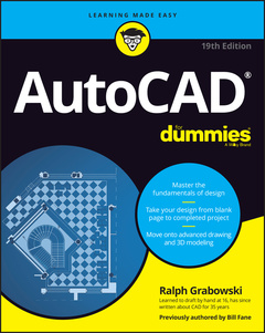 Couverture de l’ouvrage AutoCAD For Dummies