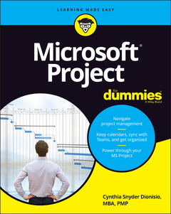 Couverture de l’ouvrage Microsoft Project For Dummies