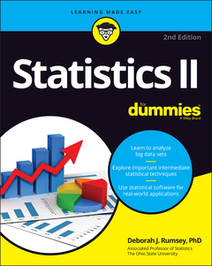 Couverture de l’ouvrage Statistics II For Dummies