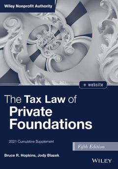 Couverture de l’ouvrage The Tax Law of Private Foundations