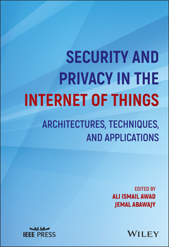 Couverture de l’ouvrage Security and Privacy in the Internet of Things