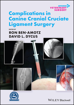 Couverture de l’ouvrage Complications in Canine Cranial Cruciate Ligament Surgery