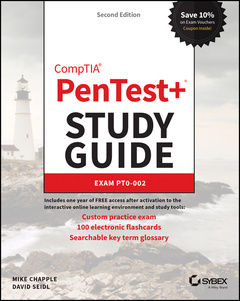 Couverture de l’ouvrage CompTIA PenTest+ Study Guide