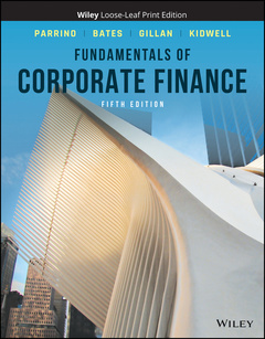 Couverture de l’ouvrage Fundamentals of Corporate Finance
