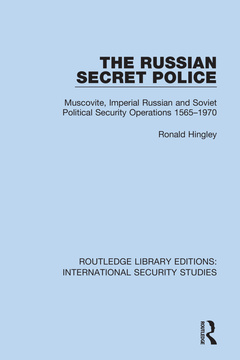Couverture de l’ouvrage The Russian Secret Police