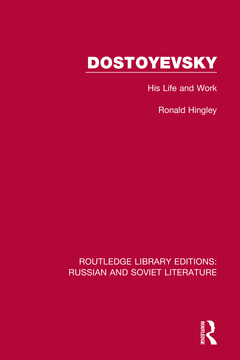 Couverture de l’ouvrage Dostoyevsky