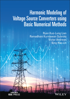 Couverture de l’ouvrage Harmonic Modeling of Voltage Source Converters using Basic Numerical Methods