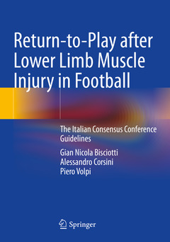 Couverture de l’ouvrage Return-to-Play after Lower Limb Muscle Injury in Football