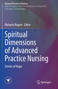Couverture de l’ouvrage Spiritual Dimensions of Advanced Practice Nursing