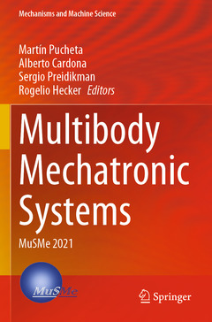 Couverture de l’ouvrage Multibody Mechatronic Systems