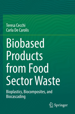 Couverture de l’ouvrage Biobased Products from Food Sector Waste