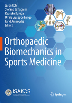 Couverture de l’ouvrage Orthopaedic Biomechanics in Sports Medicine