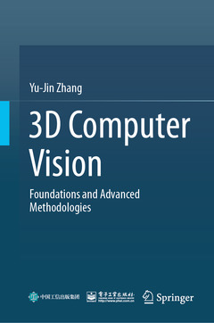 Couverture de l’ouvrage 3D Computer Vision