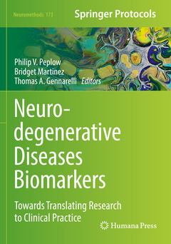 Couverture de l’ouvrage Neurodegenerative Diseases Biomarkers