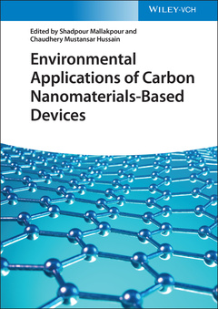 Couverture de l’ouvrage Environmental Applications of Carbon Nanomaterials-Based Devices