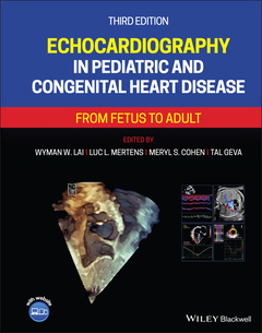 Couverture de l’ouvrage Echocardiography in Pediatric and Congenital Heart Disease