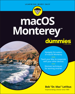 Couverture de l’ouvrage macOS Monterey For Dummies