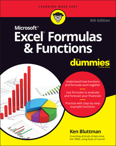 Couverture de l’ouvrage Excel Formulas & Functions For Dummies