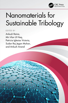 Couverture de l’ouvrage Nanomaterials for Sustainable Tribology