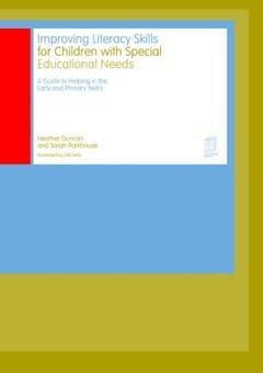 Cover of the book Improving Literacy Skills for Children with Special Educational Needs