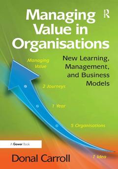 Couverture de l’ouvrage Managing Value in Organisations