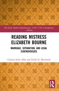 Couverture de l’ouvrage Reading Mistress Elizabeth Bourne