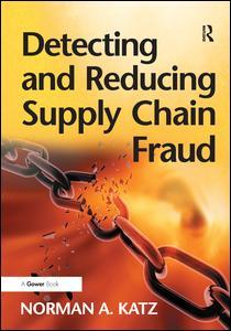 Couverture de l’ouvrage Detecting and Reducing Supply Chain Fraud