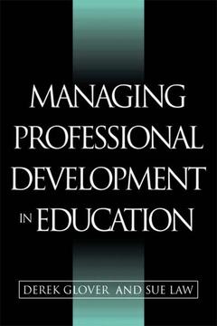 Cover of the book Managing Professional Development in Education