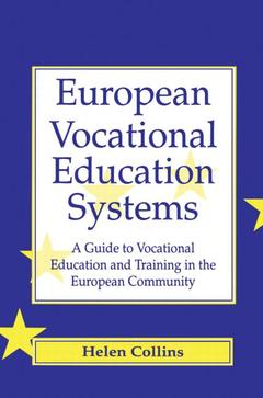 Couverture de l’ouvrage European Vocational Educational Systems