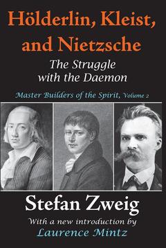 Couverture de l’ouvrage Holderlin, Kleist, and Nietzsche