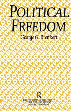 Couverture de l’ouvrage Political Freedom