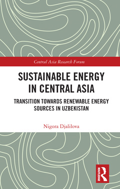 Couverture de l’ouvrage Sustainable Energy in Central Asia