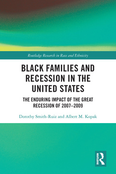 Couverture de l’ouvrage Black Families and Recession in the United States