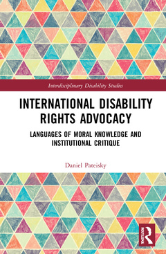 Couverture de l’ouvrage International Disability Rights Advocacy