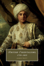 Couverture de l’ouvrage British Orientalisms, 1759–1835