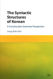 Couverture de l’ouvrage The Syntactic Structures of Korean