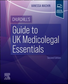 Couverture de l’ouvrage Churchill's Guide to UK Medicolegal Essentials