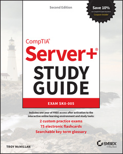 Couverture de l’ouvrage CompTIA Server+ Study Guide