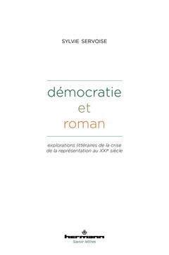 Couverture de l’ouvrage Démocratie et roman