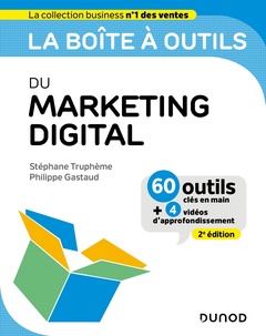 Couverture de l’ouvrage La boîte à outils du Marketing digital - 2e éd.
