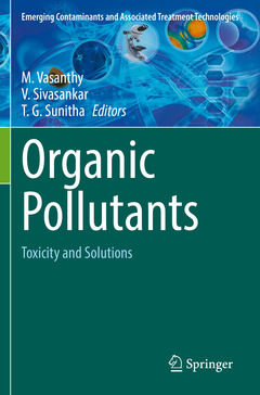 Couverture de l’ouvrage Organic Pollutants