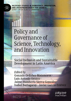 Couverture de l’ouvrage Policy and Governance of Science, Technology, and Innovation