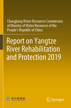 Couverture de l’ouvrage Report on Yangtze River Rehabilitation and Protection 2019