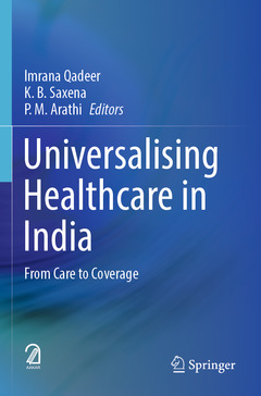 Couverture de l’ouvrage Universalising Healthcare in India